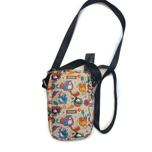 Buckle Down Womens Disney Minnie Mouse Daisy Duke Pluto & More Small Crossbody - Picture 4 of 5